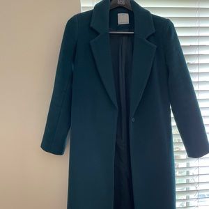Turquoise CMEO Collective coat trench style